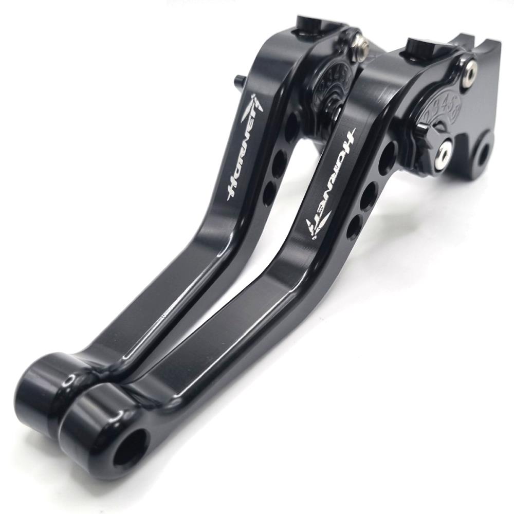 Short Black Clutch & Brake Levers Set for Honda CB750 Hornet 2023-2026