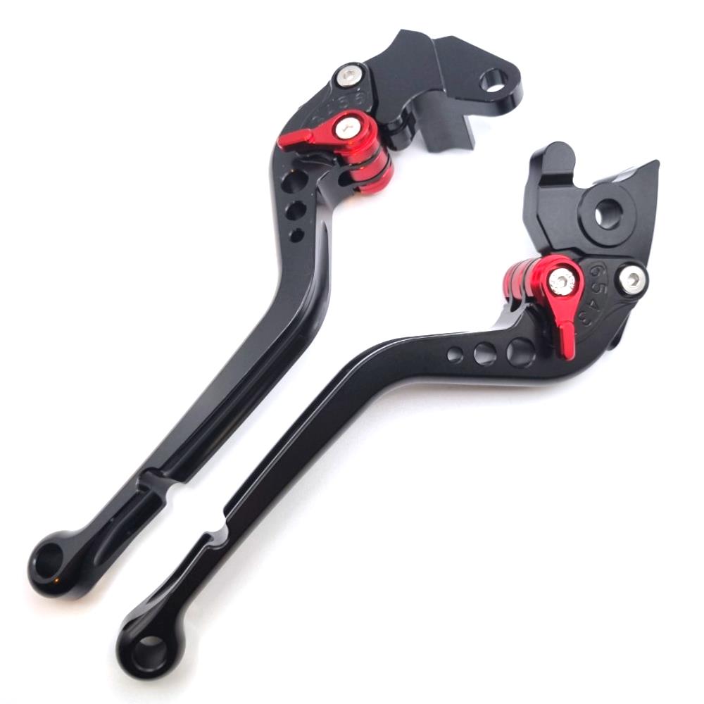 Long Black Clutch & Brake Levers For Yamaha XSR 125 2021-2024