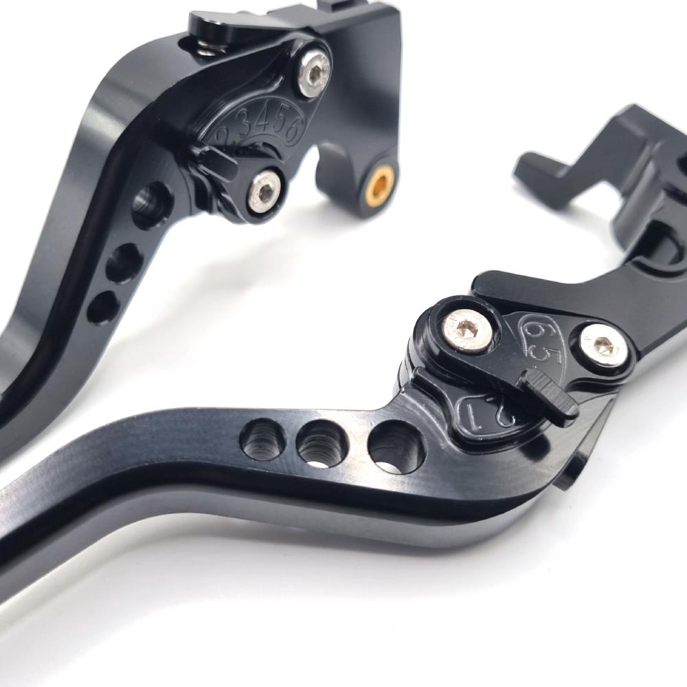 Short Black Clutch & Brake Levers For MT-10 SP / MT-10 2022-2025