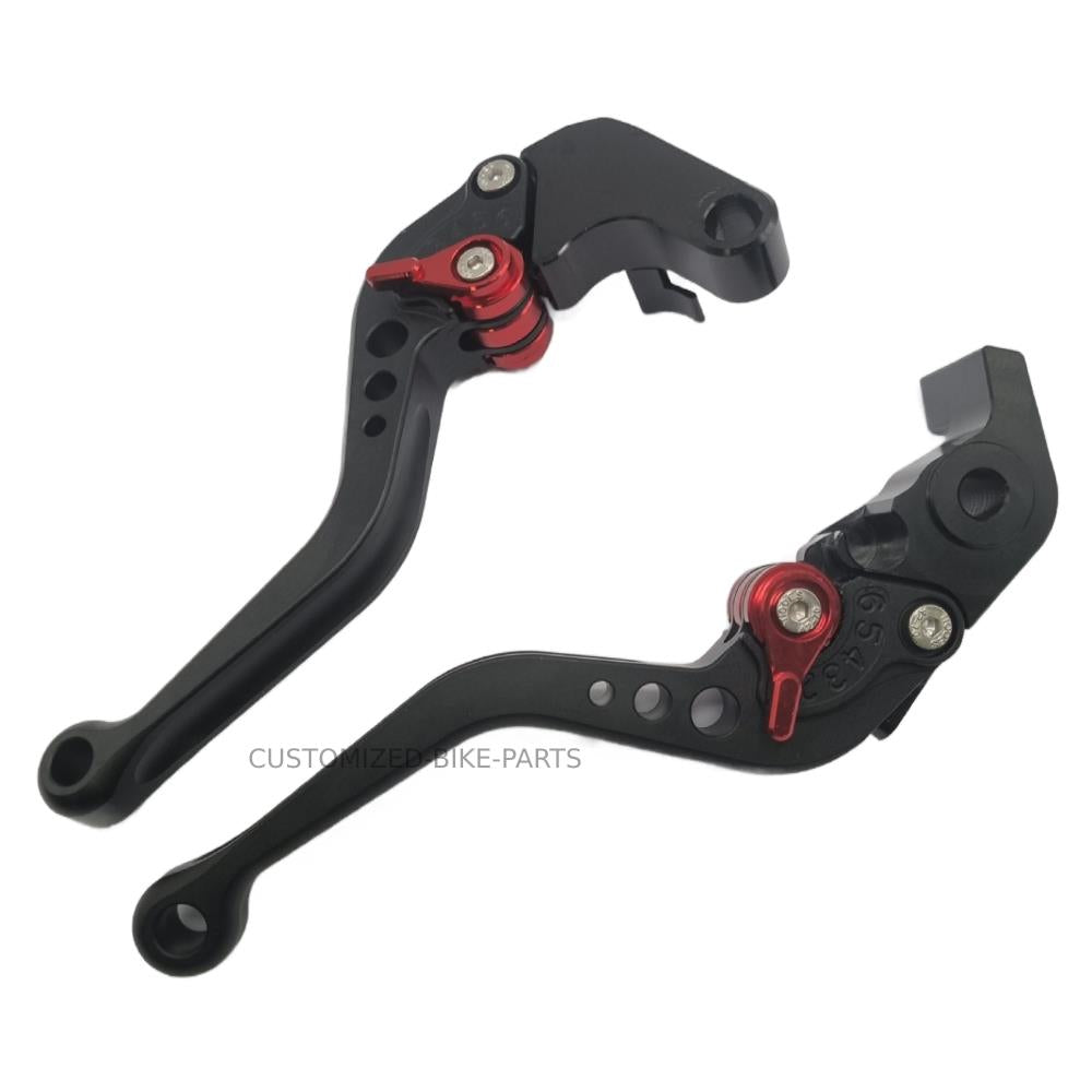 Short Black Clutch & Brake Levers For Aprilia RS 660 2020-2025