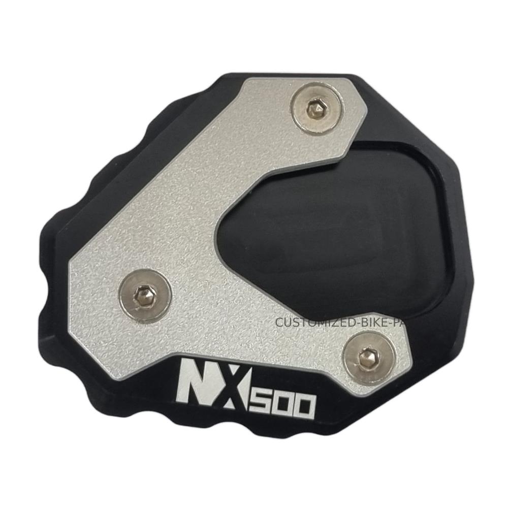 CNC Kickstand Shoe Extender Side Kick Stand - Honda NX500 2024-2025