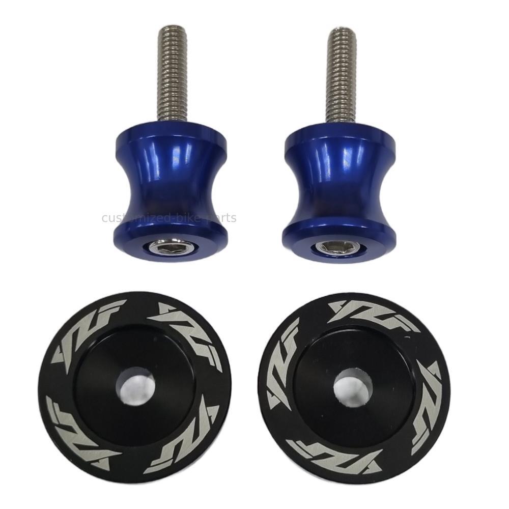 Yamaha YZF R125 R3 R25 R6 R1 R7 R9 Rear Swingarm Spools Paddock Stand Bobbins