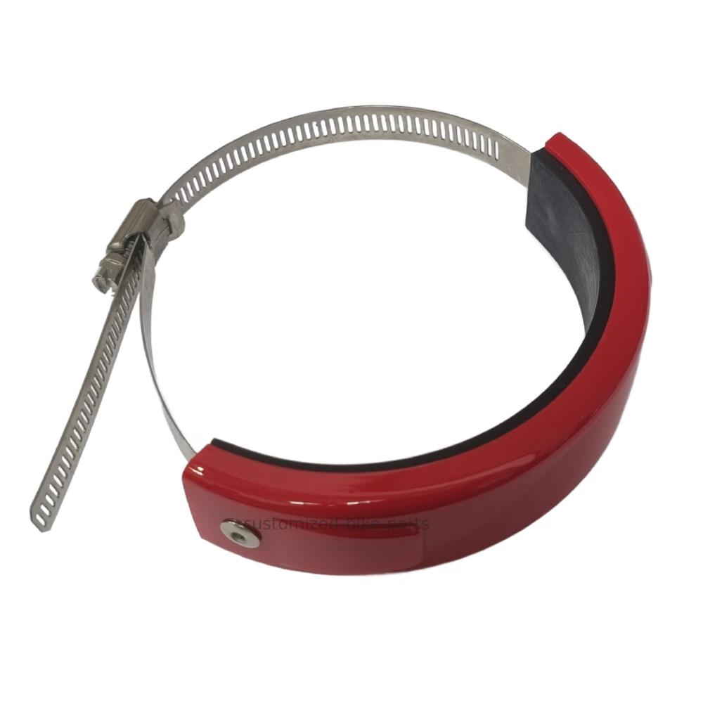 Red Exhaust Heat Shield Protector For Kove 450 Rally 2023-2025