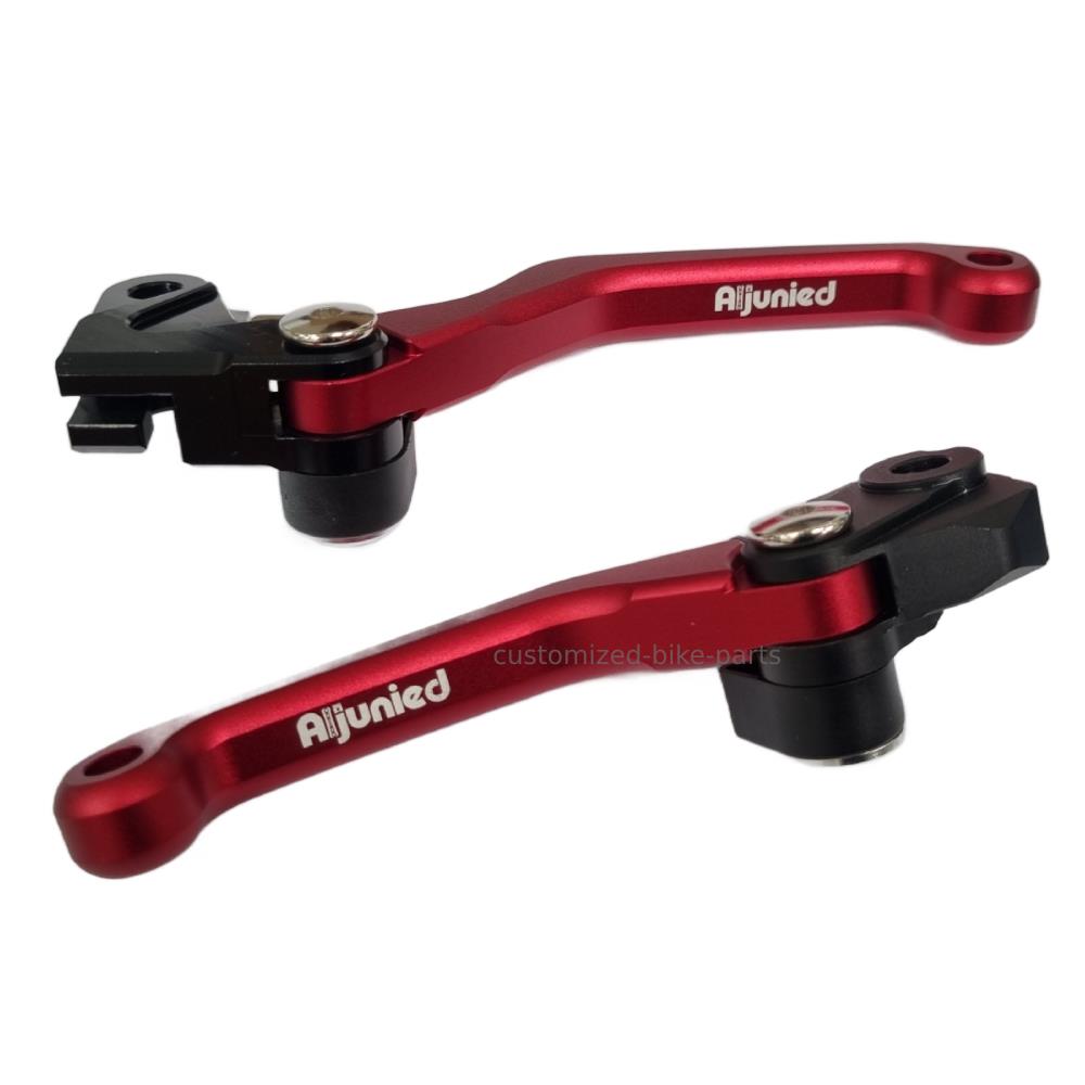 Pivot Red Clutch & Brake Levers For KOVE 450 Rally 2023-2025