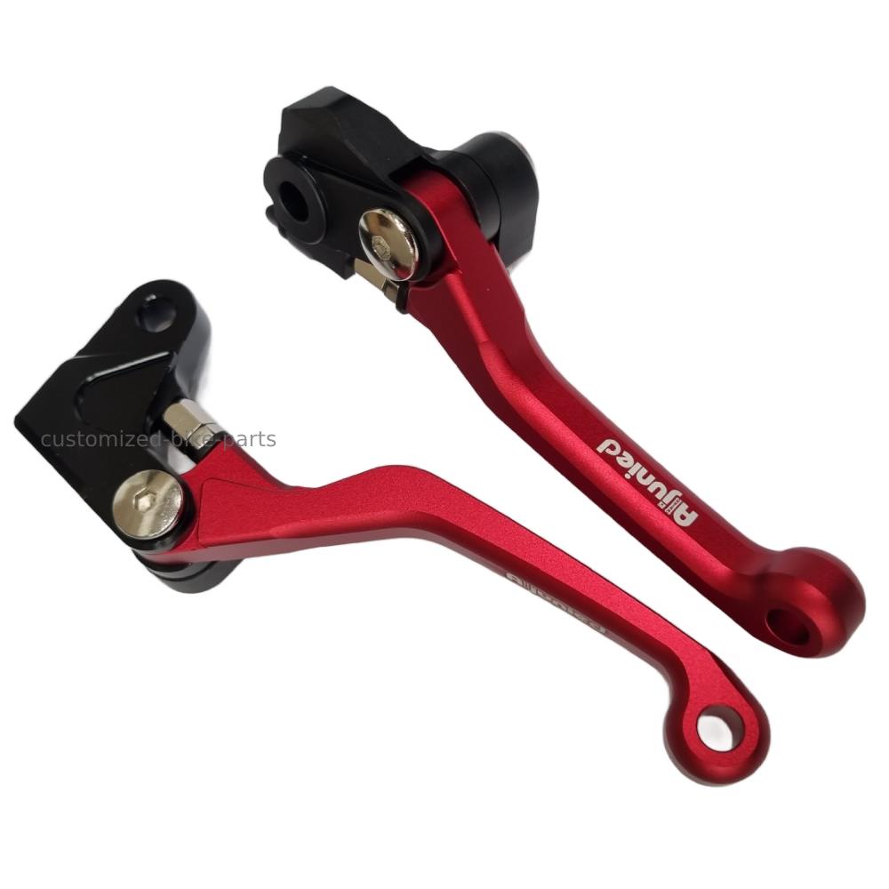 Pivot Red Clutch & Brake Levers For KOVE 450 Rally 2023-2025