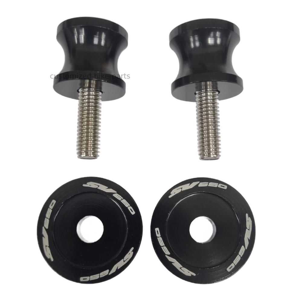 Rear Swingarm Spools Paddock Stand Bobbins - Suzuki SV650 / S 1999-2025