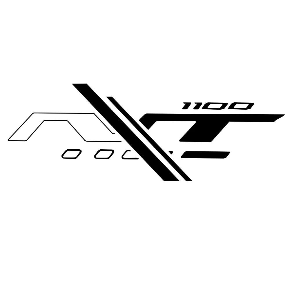 Pannier Luggage Black Decal Protection Stickers - Honda NT1100 2022-2025