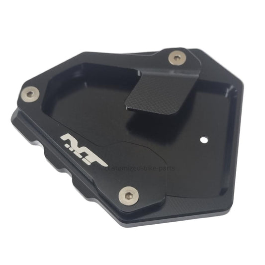 Black Side Stand Kickstand Shoe Extender - Honda DCT NT 1100 2022-2025