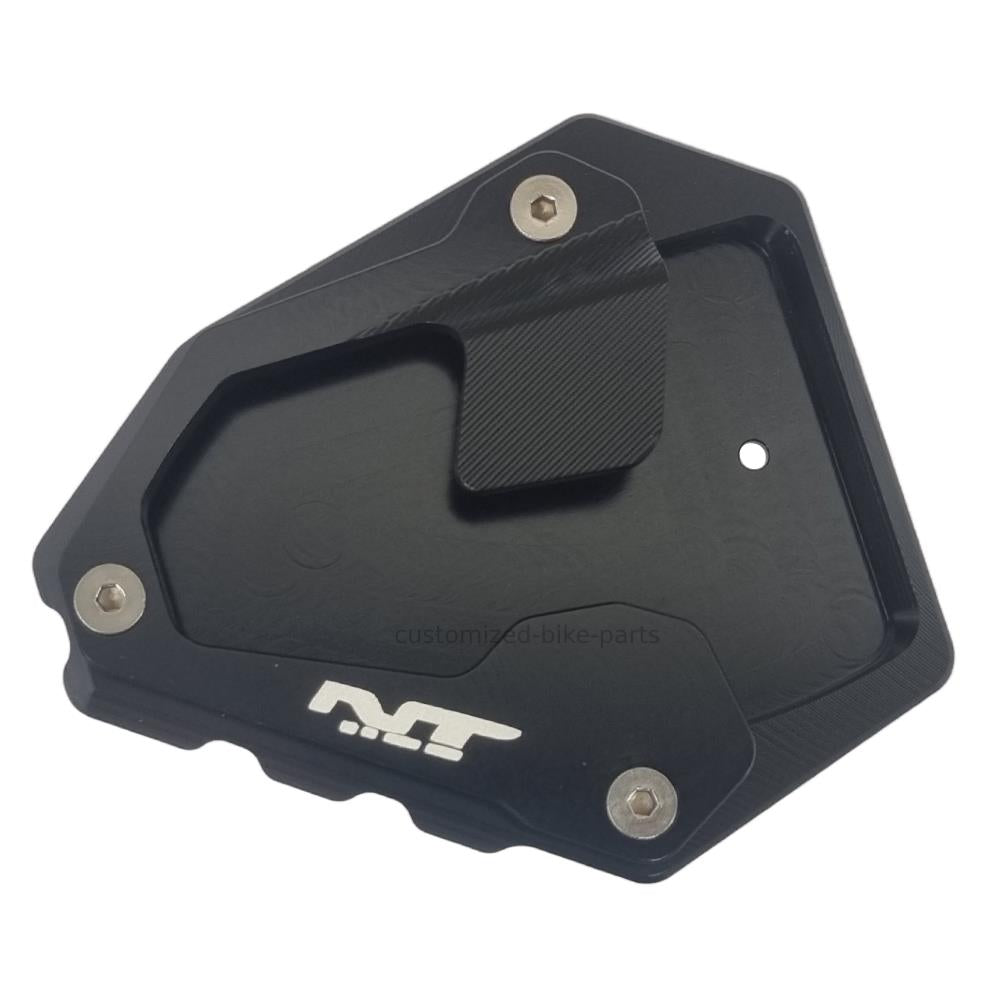 Black Side Stand Kickstand Shoe Extender - Honda DCT NT 1100 2022-2025