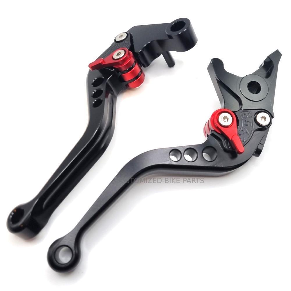 Short Black Clutch & Brake Levers For BMW S1000XR 2020-2025