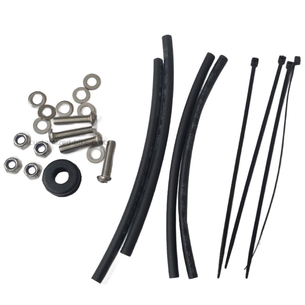 Plug & Play Motorcycle Tail Tidy License Plate - Kawasaki Z125 / Pro 2017-2025