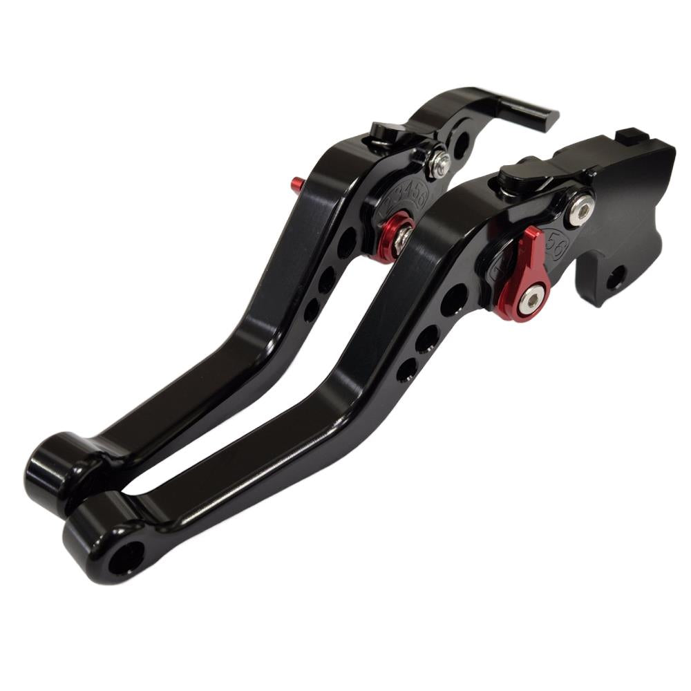 Short Black Clutch & Brake Levers For Triumph Scrambler 400 X 2024-2026