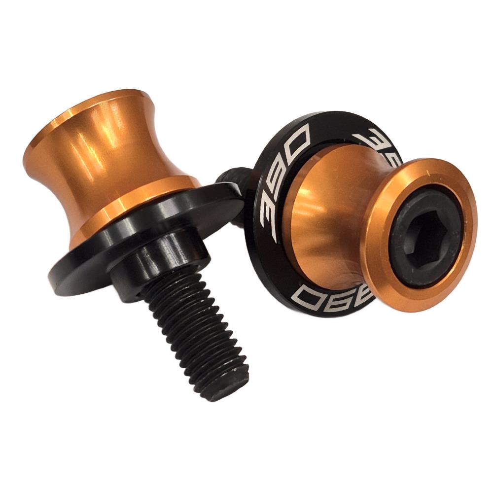 Rear Swingarm Spools Paddock Stand Bobbins KTM 390 Duke / Adventure 2017-2025