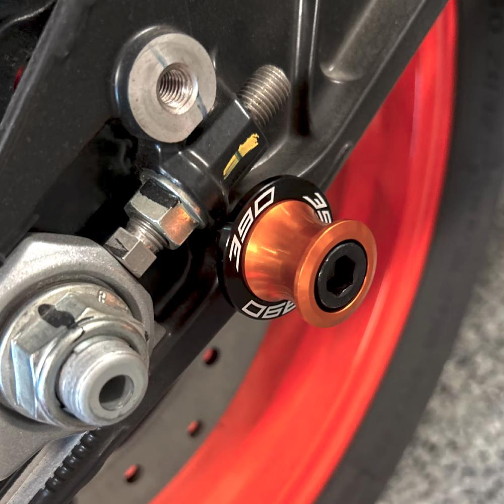 Rear Swingarm Spools Paddock Stand Bobbins KTM 390 Duke / Adventure 2017-2025