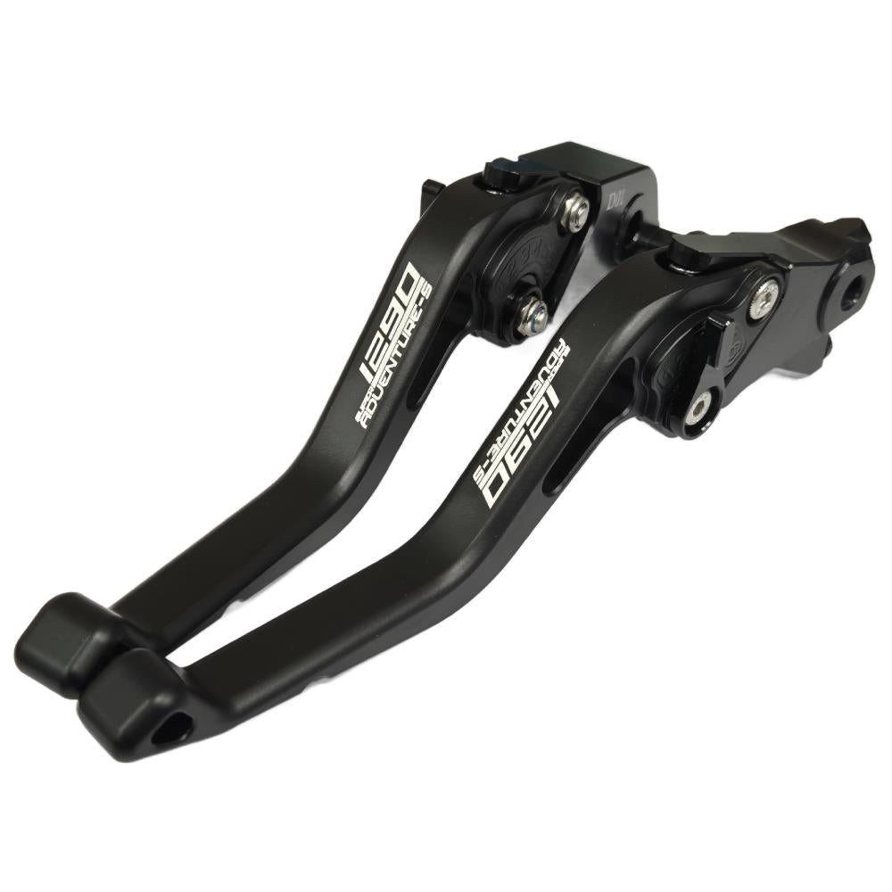 Short Clutch Brake Lever Set Black - KTM 1290 Super Adventure S 2015-2025