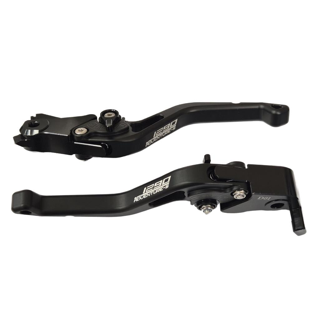 Short Clutch Brake Lever Set Black - KTM 1290 Super Adventure S 2015-2025