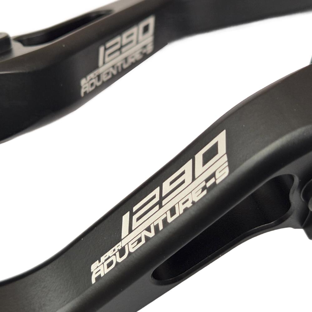 Short Clutch Brake Lever Set Black - KTM 1290 Super Adventure S 2015-2025