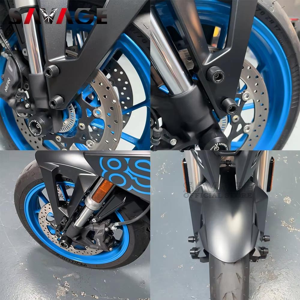 Front Fender Fork Slider Protector for Suzuki GSX-8R GSX-8S GSX-R GSX-S 600 750
