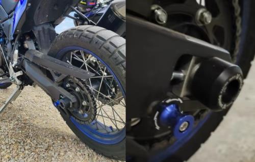 Front & Rear Set Axle Crash Protection Sliders Suzuki GSX-8S / GSX-8R 2023-2025