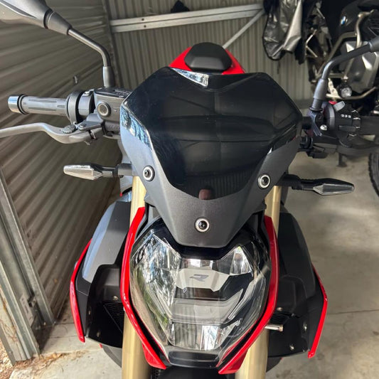 Motorcycle Small Windscreen Windshield Screen - BMW S1000R / M1000R 2021-2024