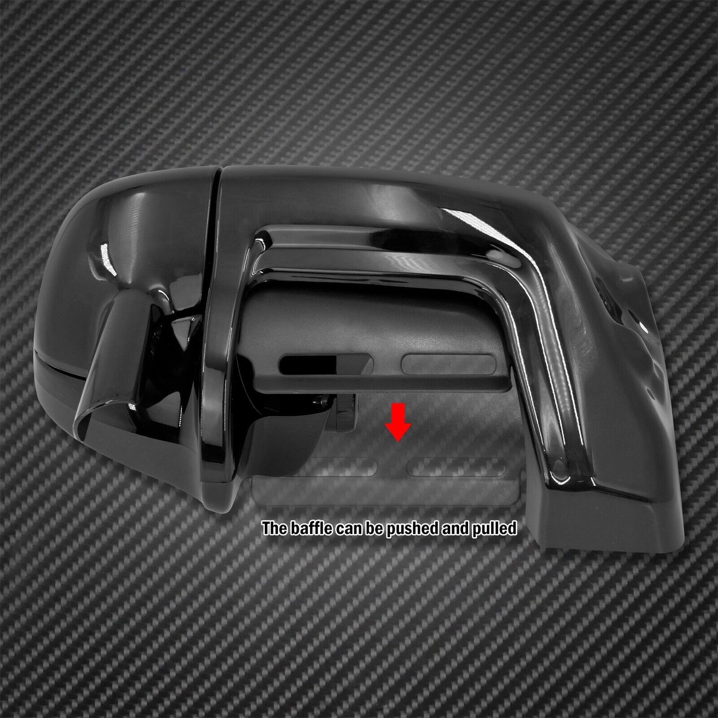 Lower Vented Leg Fairings for Harley Touring 1983-2013 w/ Speaker Grills