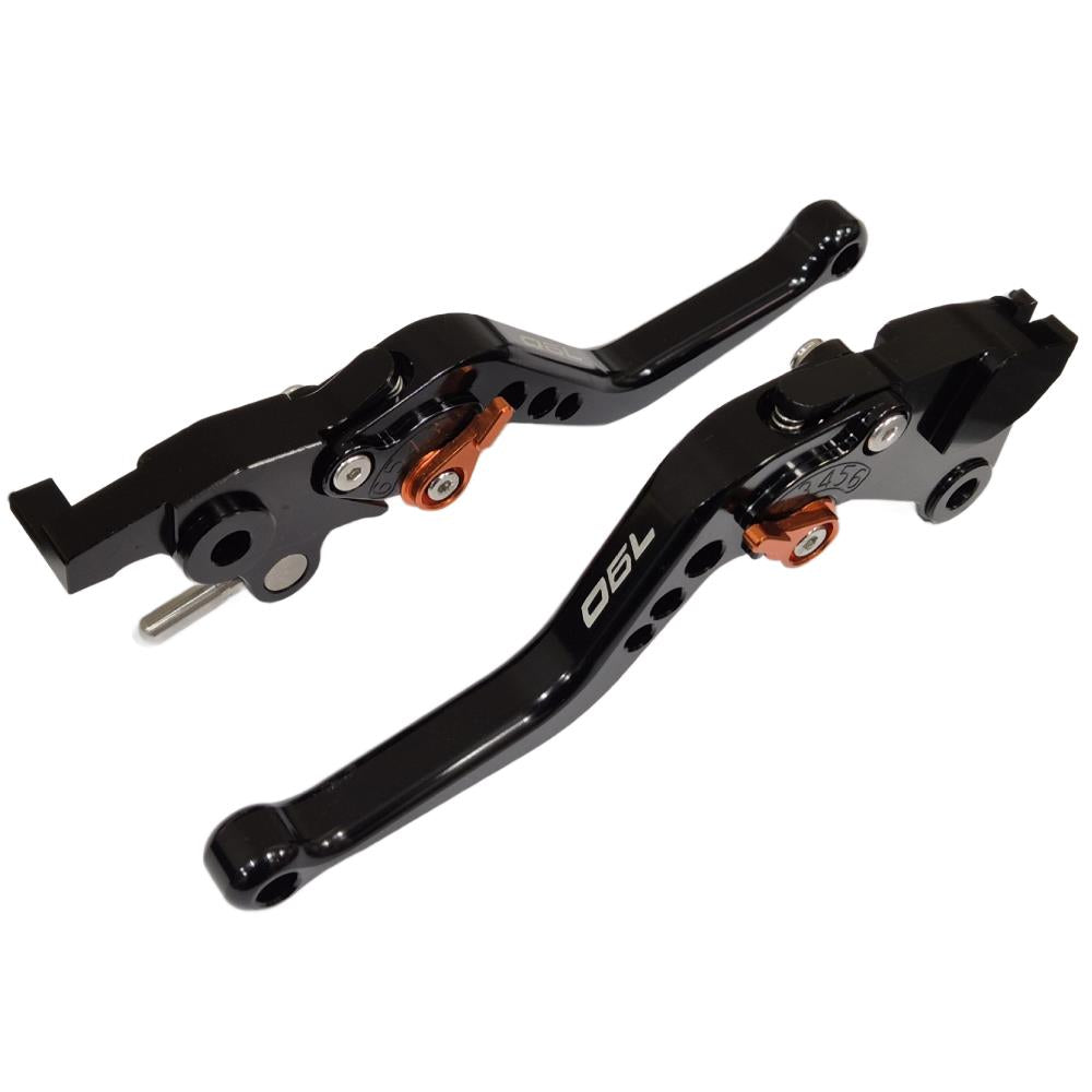 KTM 790 R / S Adventure 2019-2025 Short Clutch & Brake Lever Set - Black