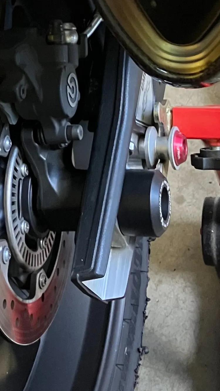 Front & Rear Set Axle Crash Bobbin Sliders Yamaha MT-03 2015-2025