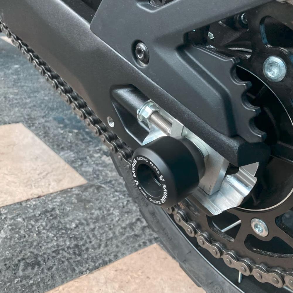 Front Rear Axle Crash Sliders Guard For CFMOTO 450MT IBEX 450 2024-2025