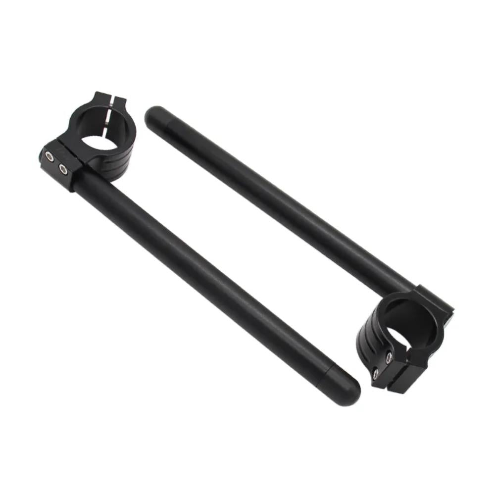 Universal Adjustable Motorcycle Cafe Racer Clip On Fork Handlebars - 36MM