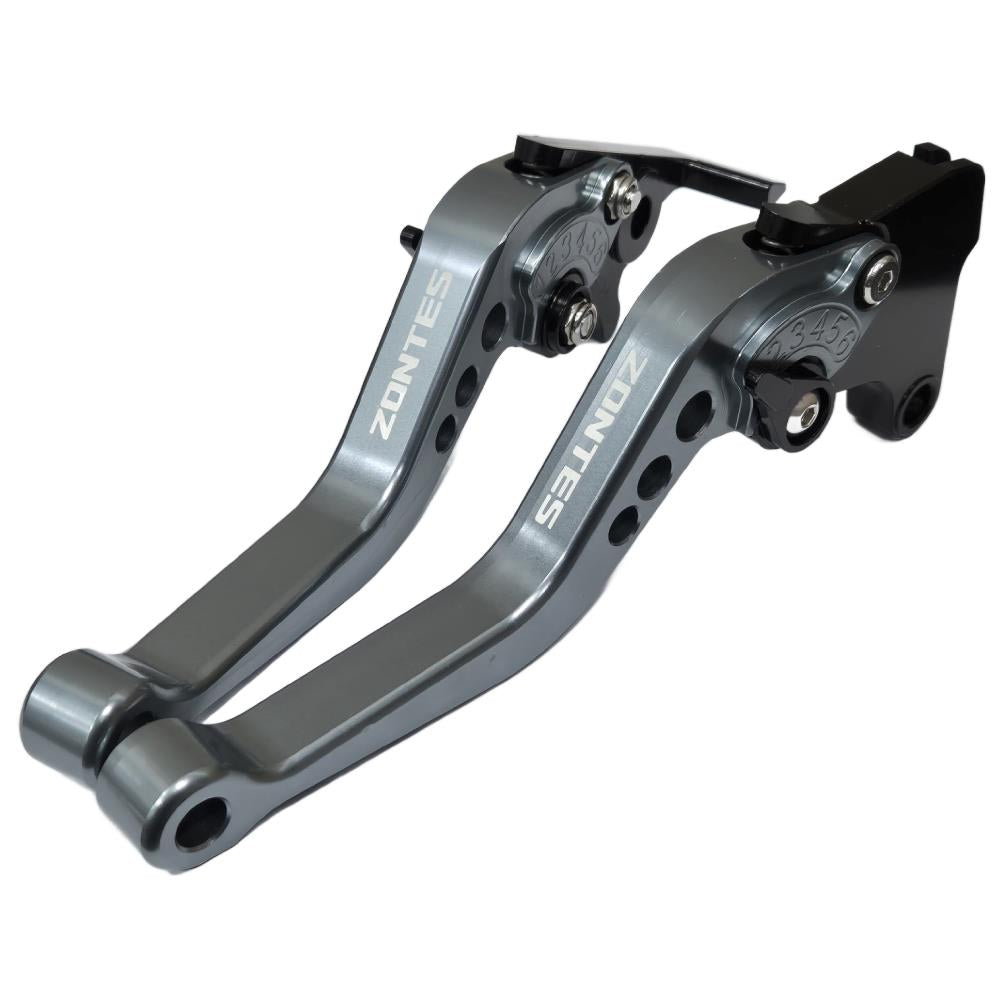 Short Brake & Clutch Levers Set for Zontes G1-125 ZT125 ZX3 310X 310T 310R