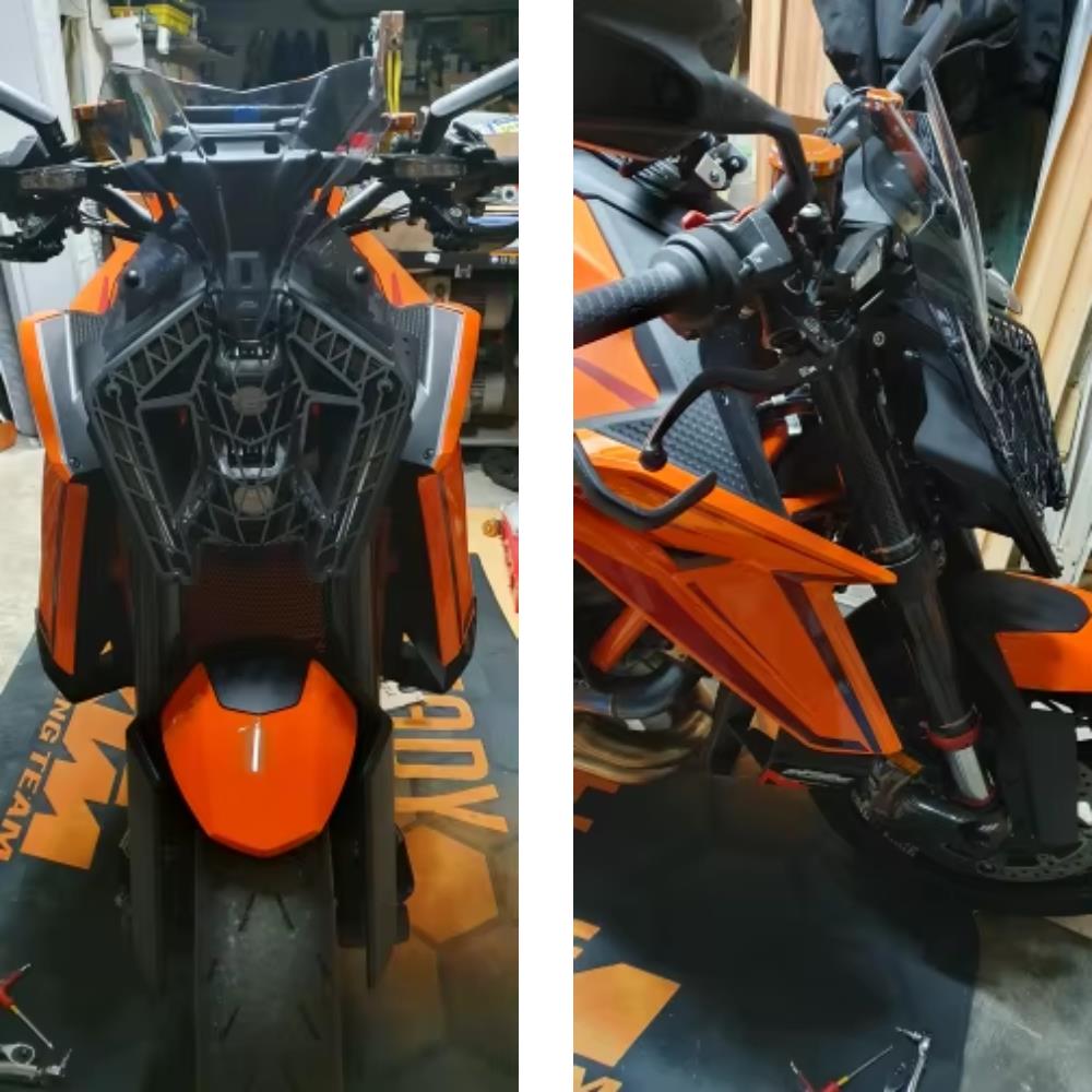 Motorcycle Smoky Windscreen Windshield Screen - KTM 1390 Super Duke R 2024-2025