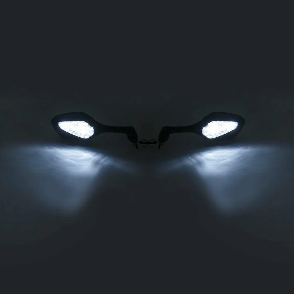 LED Turn Rear View Side Signal Mirrors For HONDA CBR1000RR 2008-2016