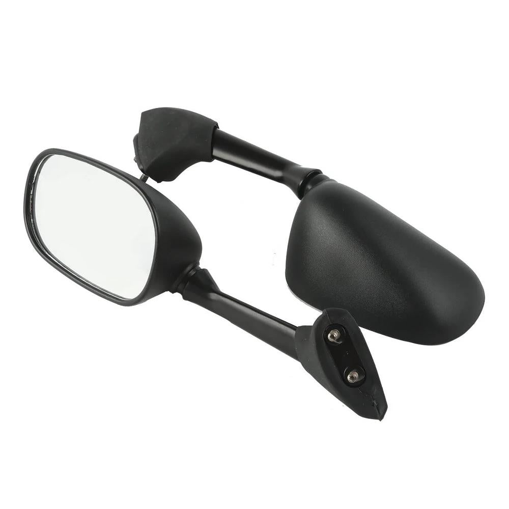 Black Replacement Mirrors Fit For Yamaha YZF-R1 2000-2008 YZF-R6 2006-2007