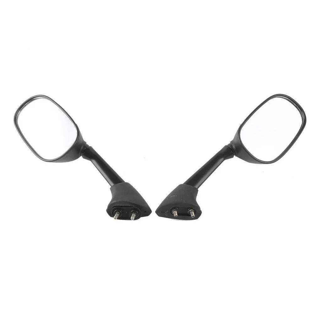 Black Replacement Mirrors Fit For Yamaha YZF-R1 2000-2008 YZF-R6 2006-2007