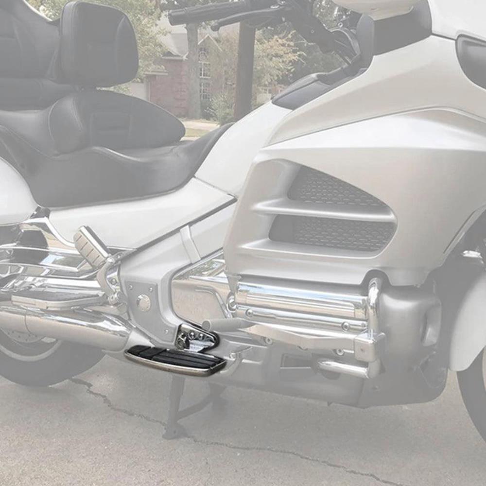 Chrome Driver Floorboards w/ Heel-Toe Shifter for GL1800 F6B Valkyrie 2001-2017