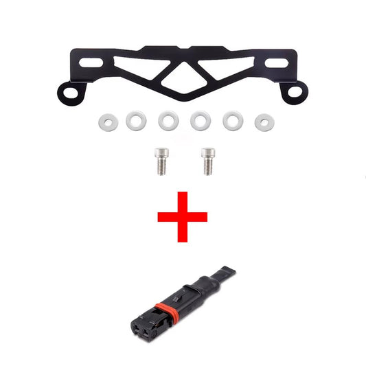 Low Mount License Plate Holder + Eliminating Plug - BMW S1000RR 2019-2025