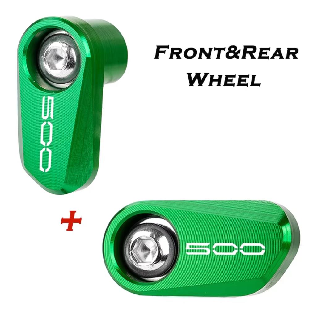 Front & Rear Wheel ABS Sensor Guards - Kawasaki Ninja 500 / Z500 2024-2025