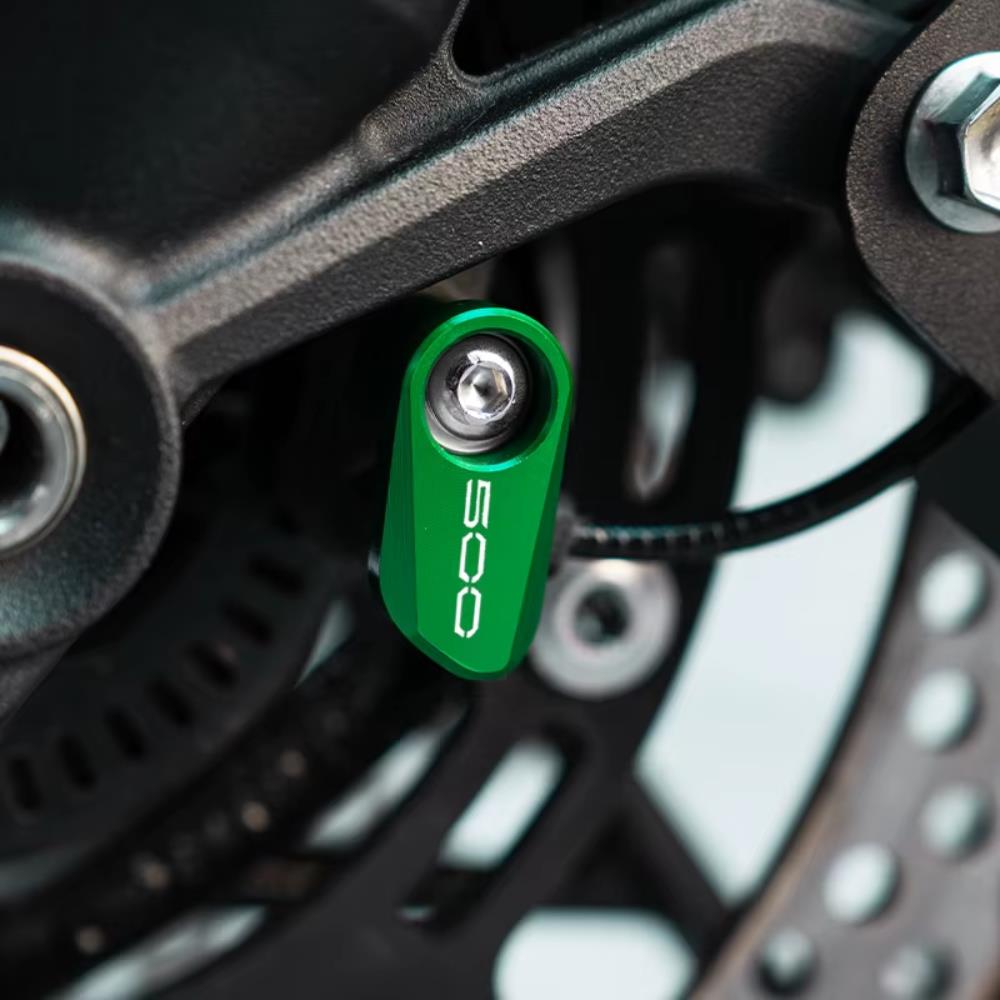 Front & Rear Wheel ABS Sensor Guards - Kawasaki Ninja 500 / Z500 2024-2025