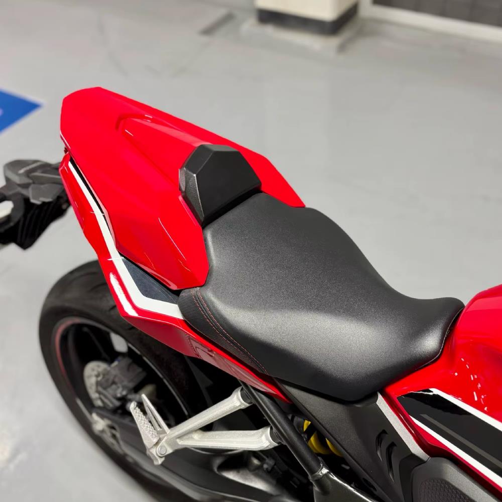 Red Rear Pillion Passenger Seat Cowl - Honda CBR650R CB650R 2019-2023