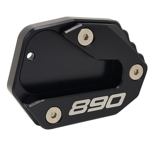 Black Side Stand Kickstand Shoe Extender - KTM 890 Duke / R / GP 20202-2024