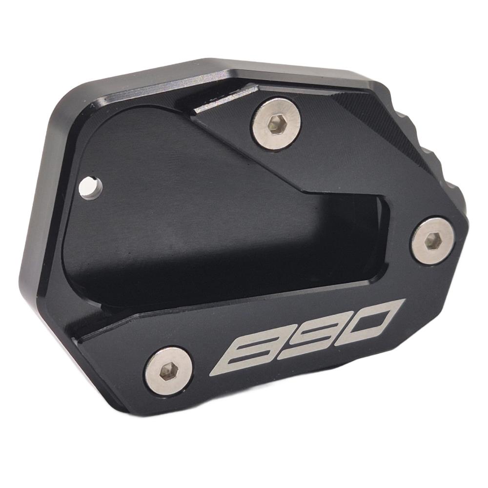 Black Side Stand Kickstand Shoe Extender - KTM 890 Duke / R / GP 20202-2024