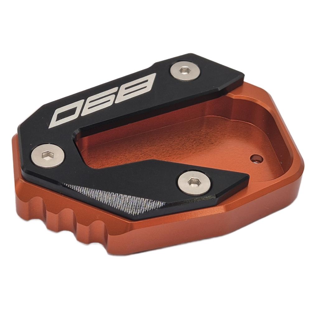 Orange Side Stand Kickstand Shoe Extender - KTM 890 Duke / R / GP 20202-2024