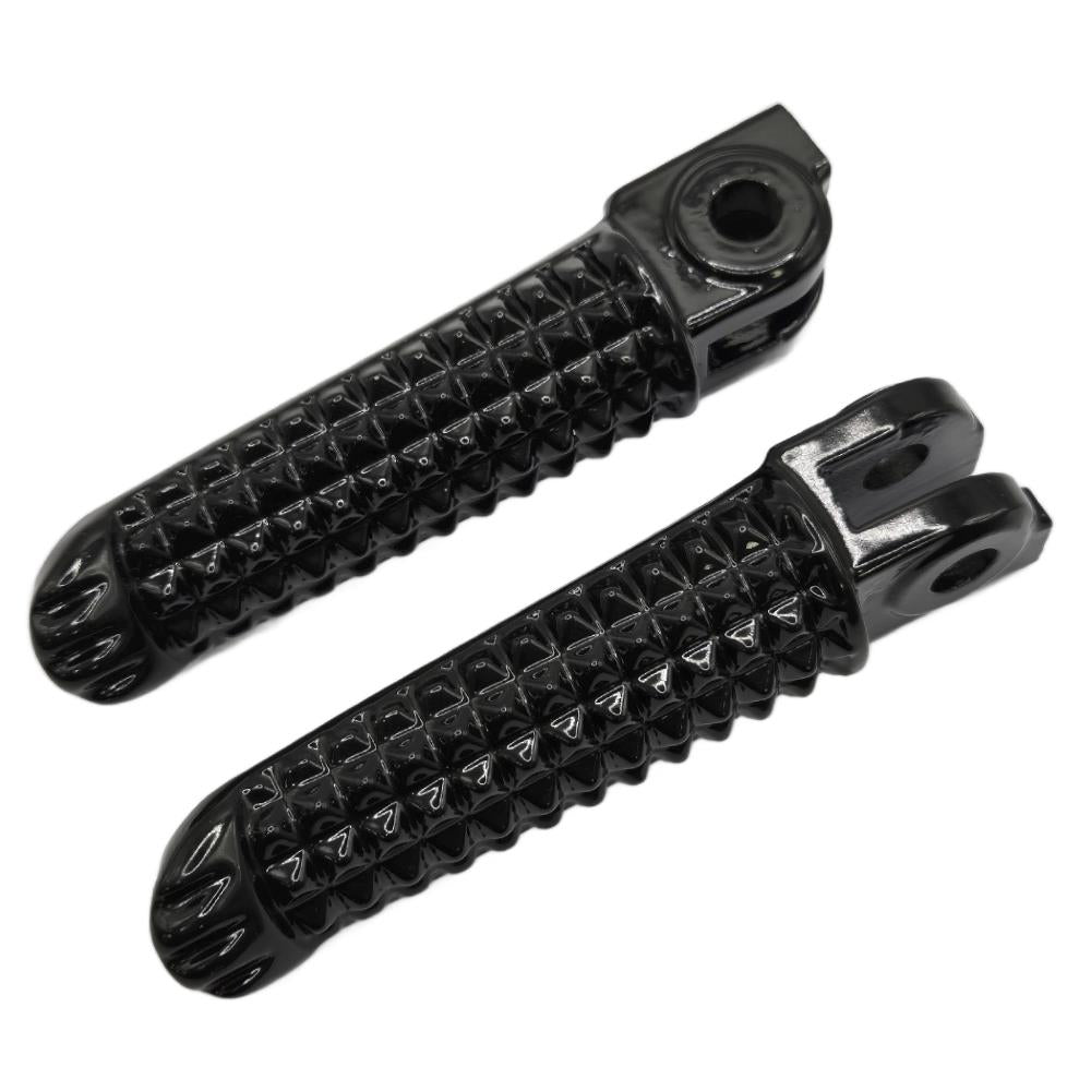 Black Front Riders Footpegs – Yamaha YZF-R1 1992-2019 R6 1999-2012 R6S 03-08