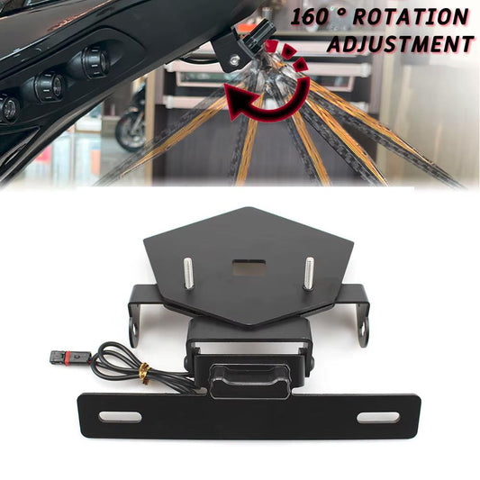 Plug & Play Foldable Tail Tidy License Plate Holder - BMW S1000RR S1000R M1000R