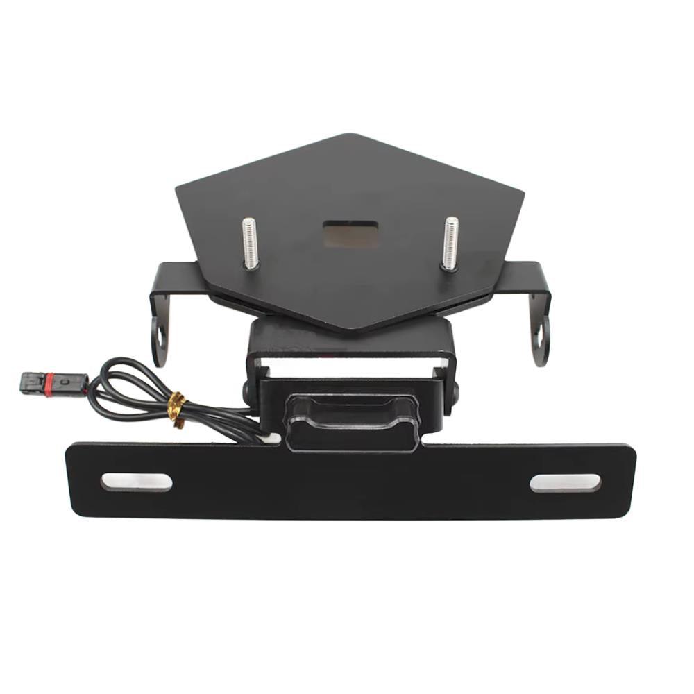 Plug & Play Foldable Tail Tidy License Plate Holder - BMW S1000RR S1000R M1000R