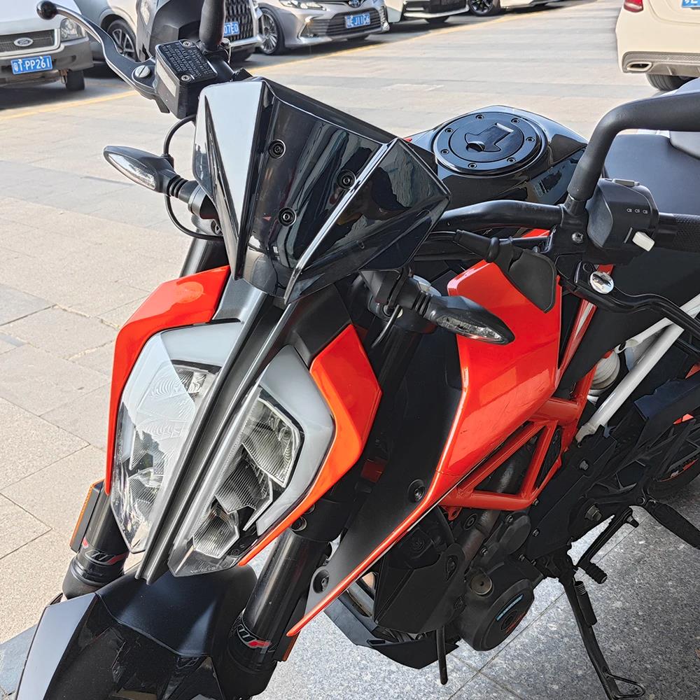 Flyscreen Small Windscreen Windshield Screen - KTM Duke 125 / 390 2017-2023