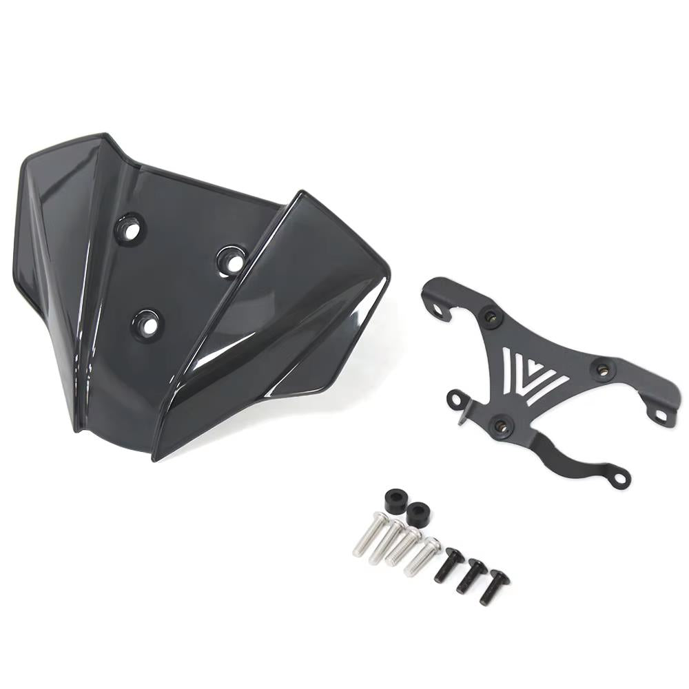 Flyscreen Small Windscreen Windshield Screen - KTM Duke 125 / 390 2017-2023