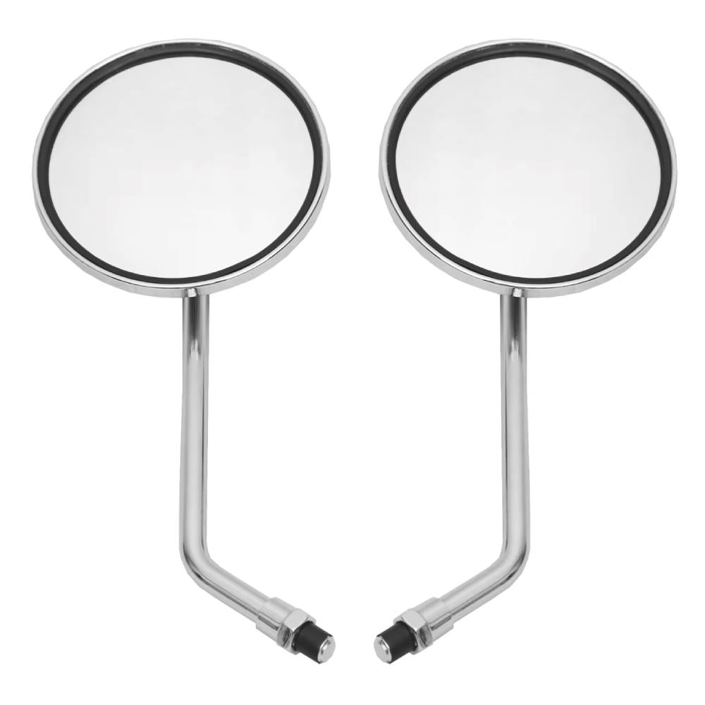 Chrome 10mm Mirrors For Honda CB125F CB500F CB600F VT750 VTX CBR Models
