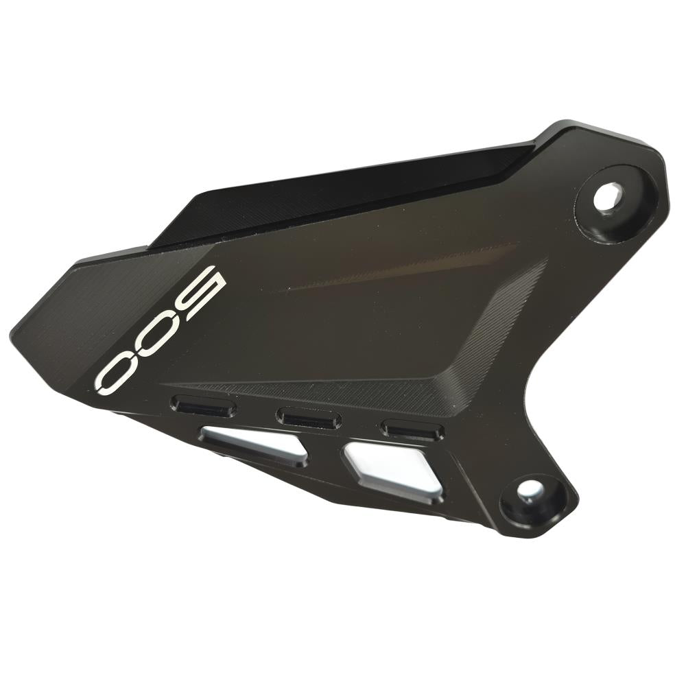 Kawasaki Z500 / Ninja 500 2024‑2025 Black Heel Guards