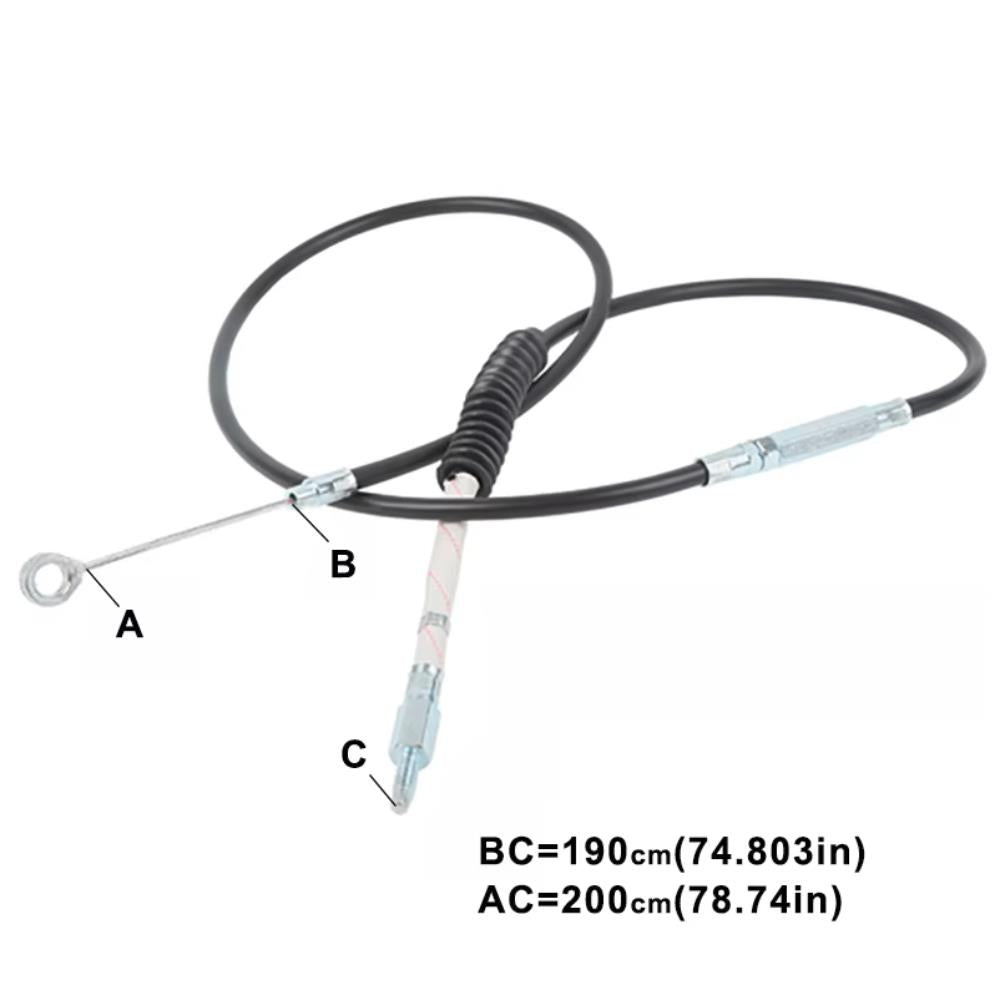 Clutch Cable 74.8" For Harley Touring Road King Glide 2008-2013